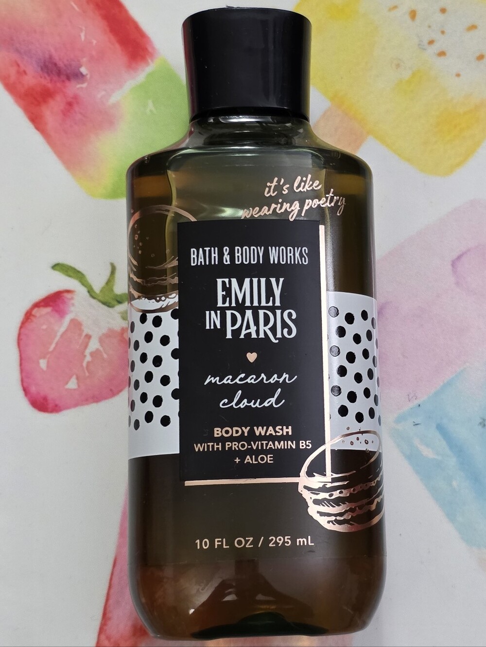 Bath & Body Works Macaron Cloud Body Wash 10oz NEW RARE Emily in Paris Netflix